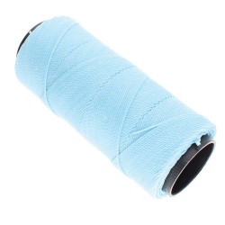 Knot-it! 1mm Baby Blue - fir poliester cerat Linhas Setta - bobina 144m