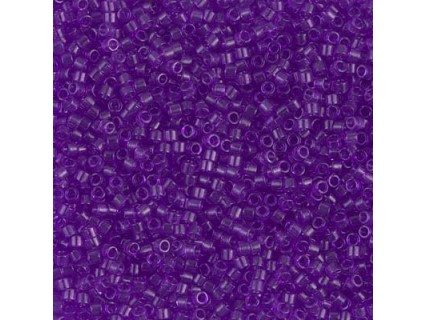 Delica DB1315 - Dyed Transparent Violet - margele Miyuki Delica 11/0 ( 5 grame )
