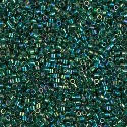 Delica DB175 - Transparent Emerald AB - margele Miyuki Delica11 - 5g