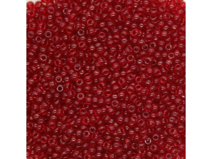 PR11-90090 margele Preciosa Ornela Rocailles 11/0 - Dk Red Transparent - 10g