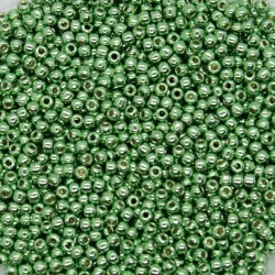 Toho R11-PF587, PermaFinish - Galvanized Green Apple, 5g