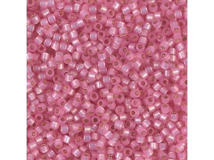 Delica DBM625 - Silver Lined Pink Alabaster Dyed - Miyuki Delica10 - 5g