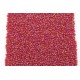 Toho R11-165BF, Transparent-Rainbow-Frosted Siam Ruby, 10g