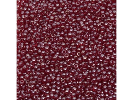 Toho R11-109C, Transparent-Lustered Ruby, 10g
