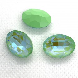 Aurora A4120 Oval [G7E] 18x13mm - Crystal Mint Green Delite - 1x
