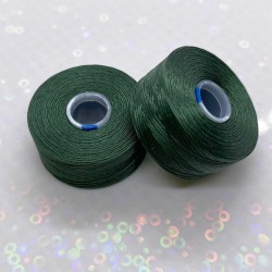 S-lon AA dark green | verde inchis, fir nylon, bobina 75 yards | 68 metrii