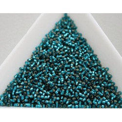 Toho R15-27BDF, Silver-Lined Frosted Teal, 5g