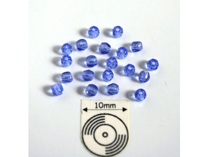 FP 2.5 - margele firepolish 2.5mm, culoarea albastru (100 buc) CE-02-02