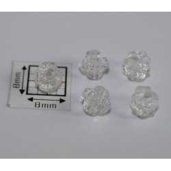 Bicon -margele sticla Cehia bicon 6 mm culoare crystal (20 buc)