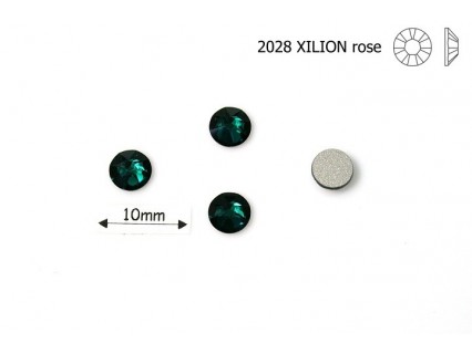 2028 ss20 (4.7mm) Emerald - Swarovski Elements flat backs not hot fix (4 buc)