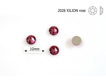 2028 ss20 (4.7mm) Rose - Swarovski Elements flat backs not hot fix (4 buc)