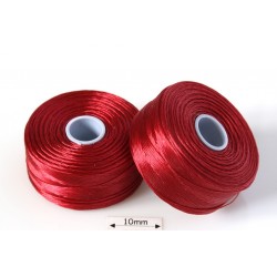 S-lon D red | rosu, fir nylon monocord, bobina 71m