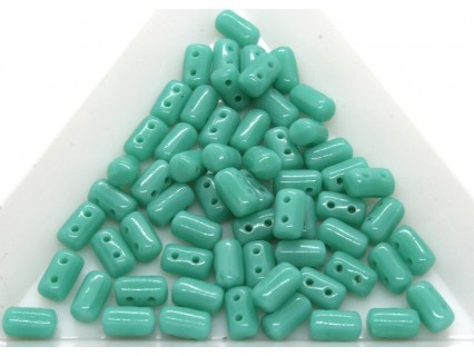 Margele Rulla 3x5mm, Op Turquoise, 5g