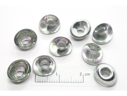 Margele Nano 5x10mm Crystal Vitrail Light (10 buc)