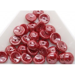 Margele Piggy 4x8mm - pg25 Opq Red Luster, 15buc