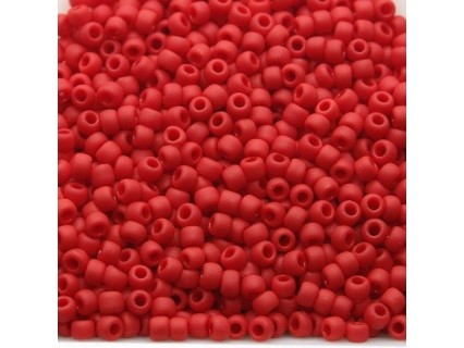 Toho R11-45AF, Opaque-Frosted Cherry, 10g