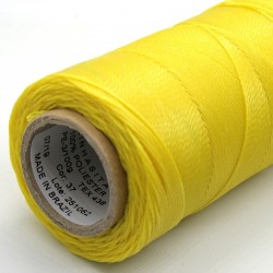 Linhasita 0.75mm Yellow (37) - fir poliester cerat - bobina ~228m