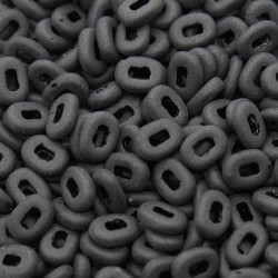 One Bead 5mm - Jet Matted - 5g