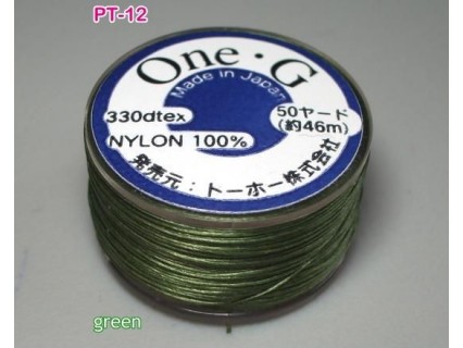 Ata Toho OneG PT-12, green, bobina cca. 46m