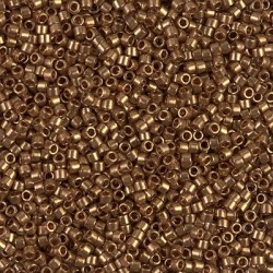 Delica DB115 - Dark Topaz Gold Luster - margele Miyuki Delica11 - 5g