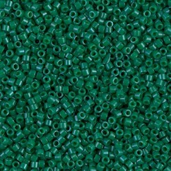 Delica DB656 - Dyed Opaque Green - margele Miyuki Delica11 - 5g