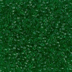 Delica DB705 - Transparent Green - margele Miyuki Delica 11/0, 5g