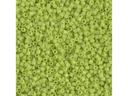 Delica DB733 - Opaque Chartreuse - margele Miyuki Delica11 - 5g