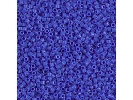 Delica DB1138 - Opaque Cyan Blue - margele 11/0 Miyuki Delica - 5g