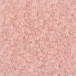 Delica DB1263 - Matted Transparent Pink Mist - margele Miyuki Delica11 - 5g