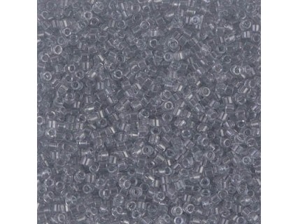 Delica DB1406 - Transparent Pale Gray - margele 11/0 Miyuki Delica - 5g